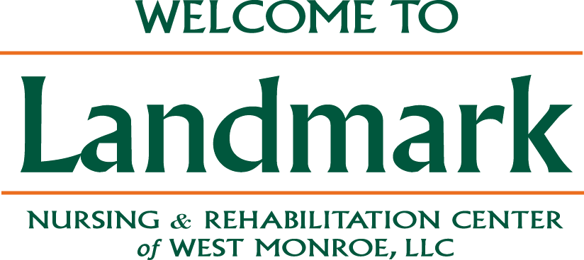 Landmark welcome logo